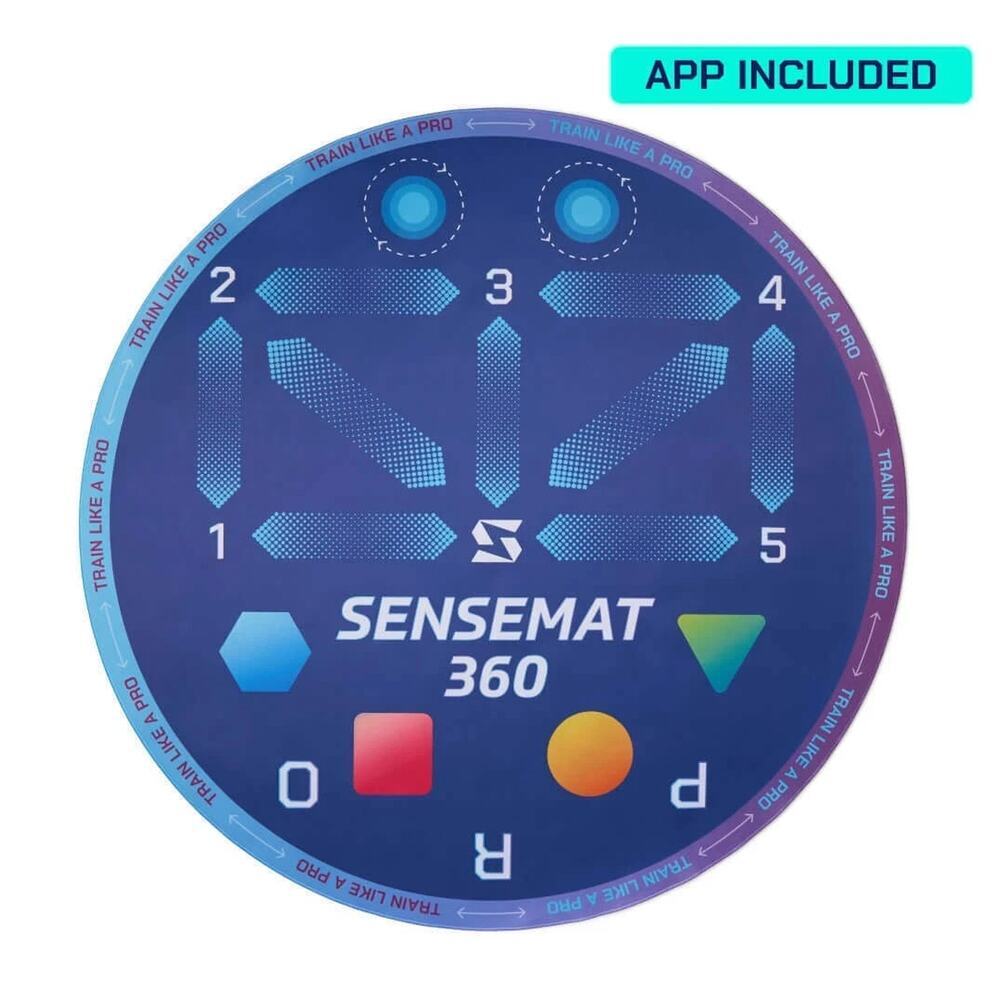 NEW SenseMat 360 Pro-Level Cognitive & Footwork Soccer Training Mat Non Slip - Picture 2 of 5